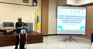 Lokakarya Penguatan Literasi Data JMS Bahas Isu GEDSI di Kalimantan Utara